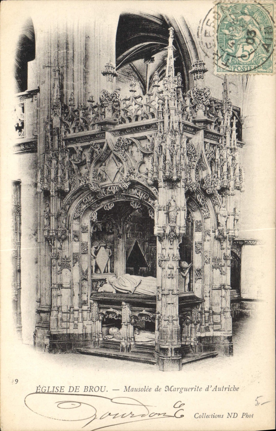 Église de Brou - Mausolée de Marguerite d'Autriche — Collections ND Phot