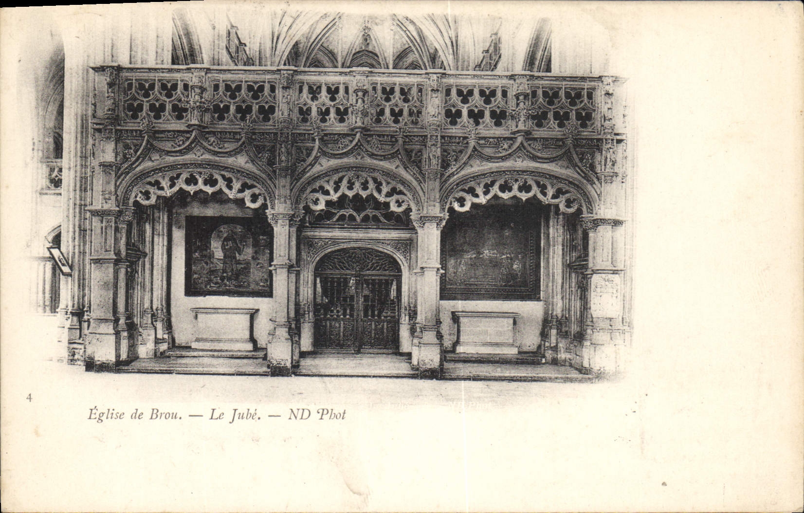 Église de Brou — Le Jubé — ND Phot