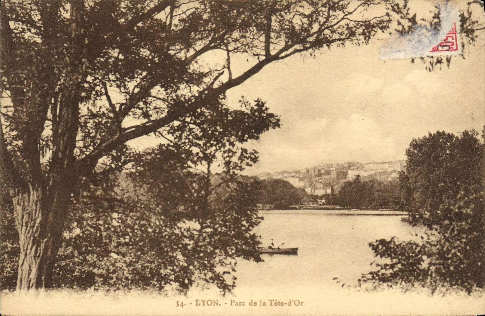 CPA Lyon Parc de la Tete d'Or 