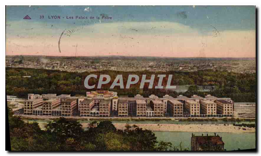 CPA Lyon Les Palais de la Foire 