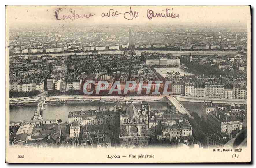 CPA Lyon Vue generale 