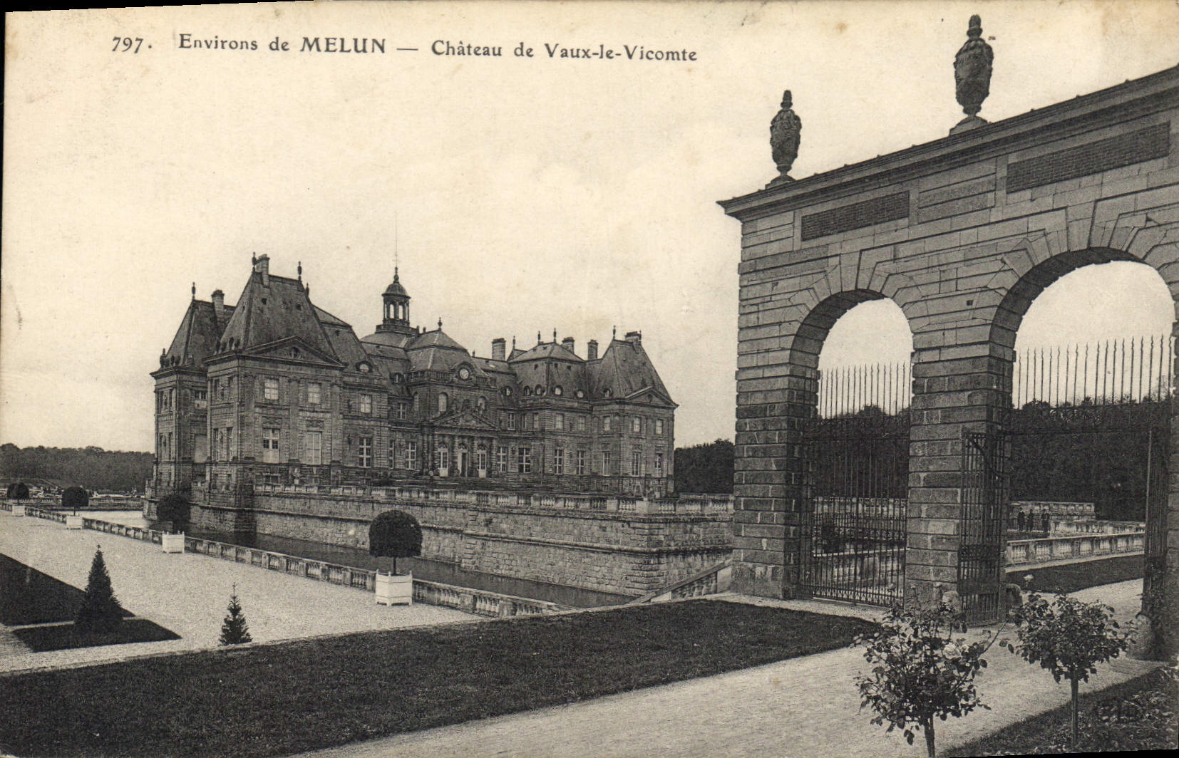 CPA Environs de Melun Chateau de Vaux le Vicomte 