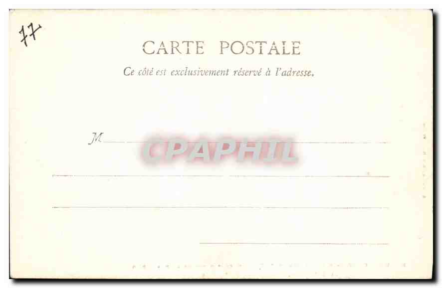 Méaux - Kathedrale begonnen im 12. Jahrhundert, größtenteils im 15. Jahrhundert errichtet, im 16. Jahrhundert fertiggestellt — Verlag: L. de la Tour, Paris — Rückseite