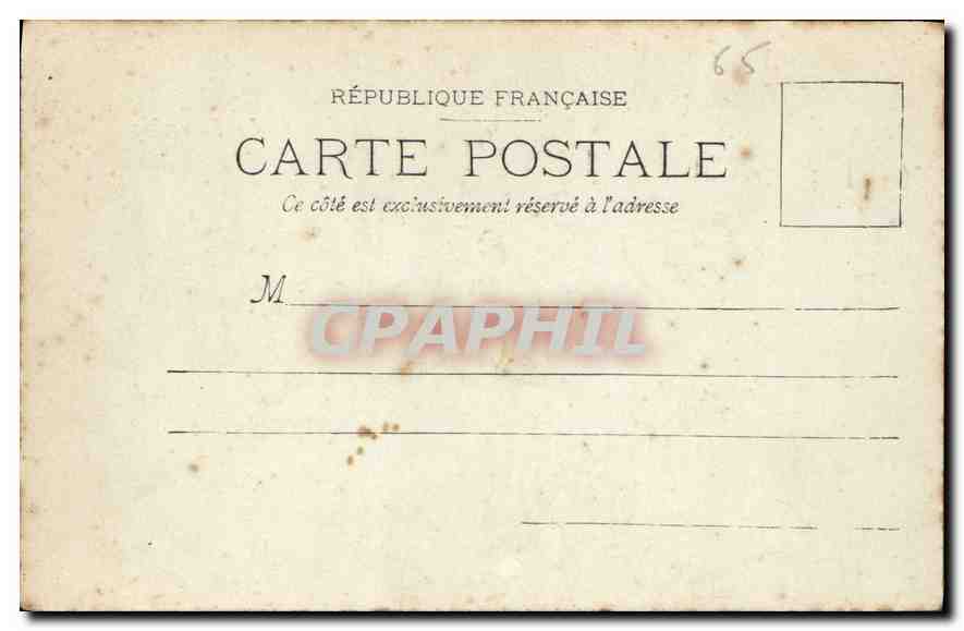 CPA La Basilique Souvenir de Lourdes  — Verso