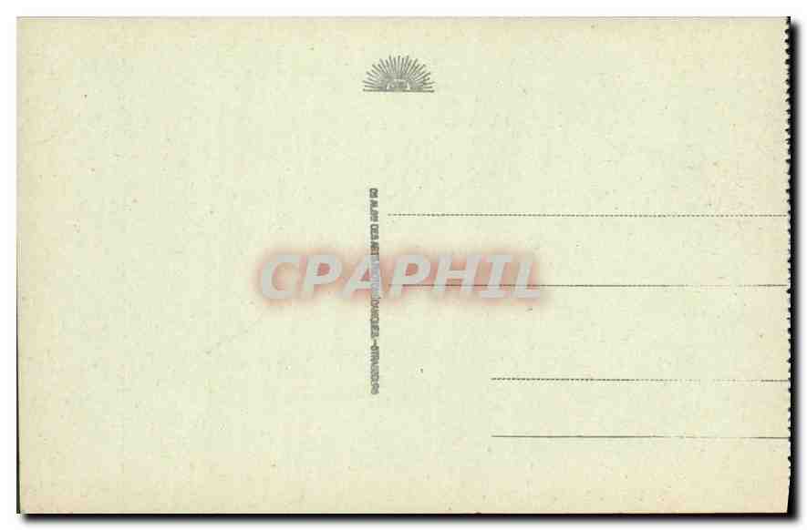CPA Gavarnie Pont de Neige  — Verso