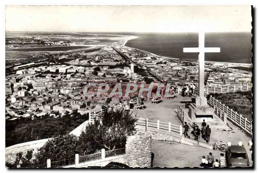 CPA Sete Herault vue d'ensemble vue du Mont Saint Clair 