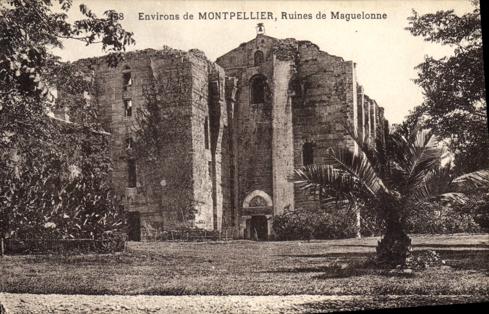 Ruines de Maguelonne — Environs de Montpellier — Éditeur CPAPHIL, n° 158