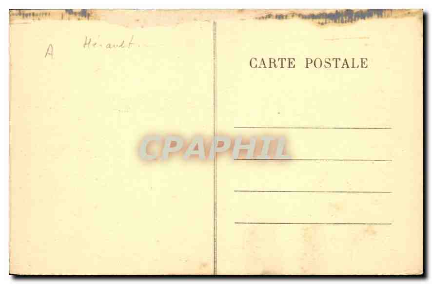 CPA Le Grau d'Agde les Villas sur la Plage  — Back