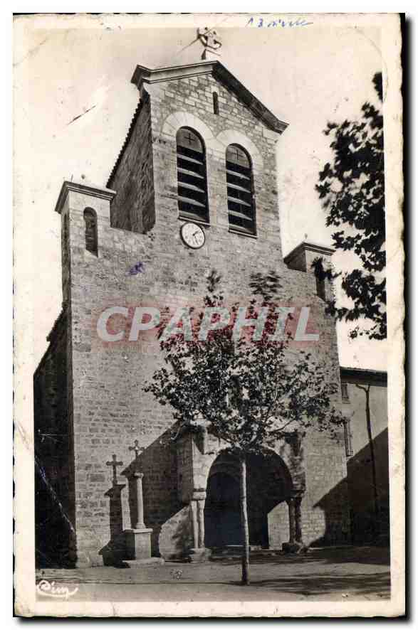 CPA Magalas Herault l'Eglise 