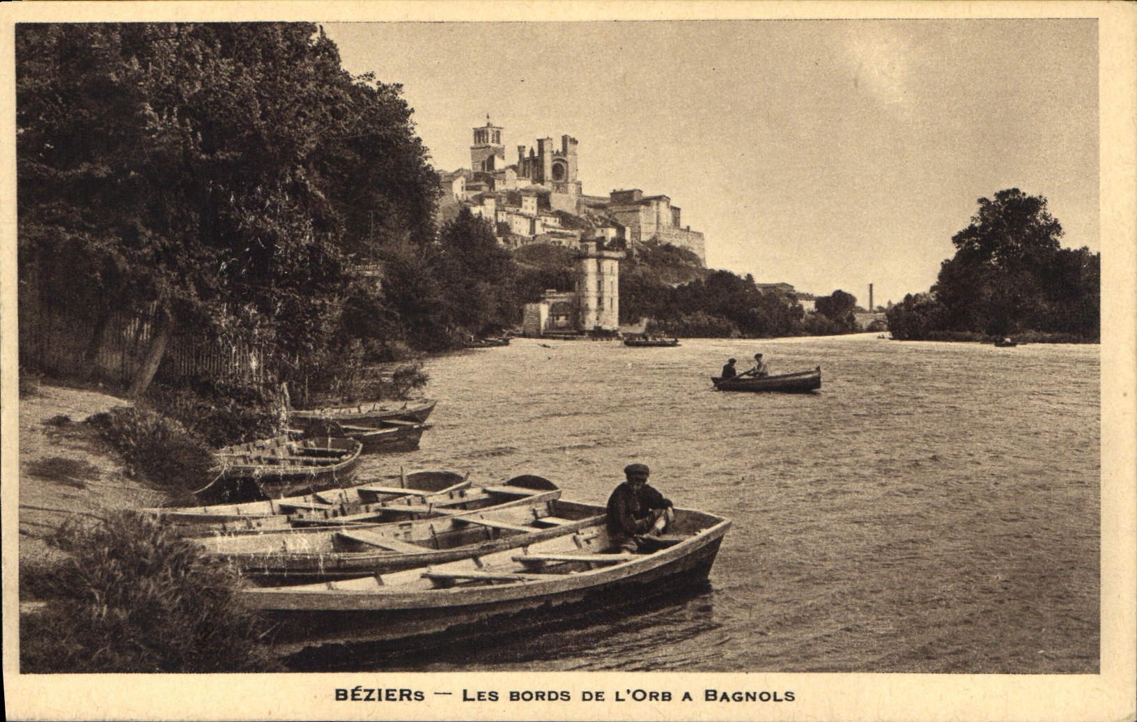 Béziers — Les bords de l'Orb à Bagnols