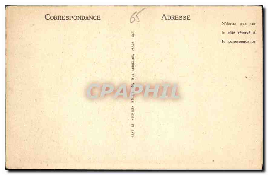 CPA Lourdes la Basilique et le Monument Interallie  — Verso