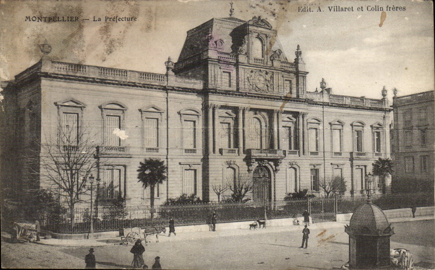 Montpellier — La Préfecture — Edit. A. Villaret et Colin frères