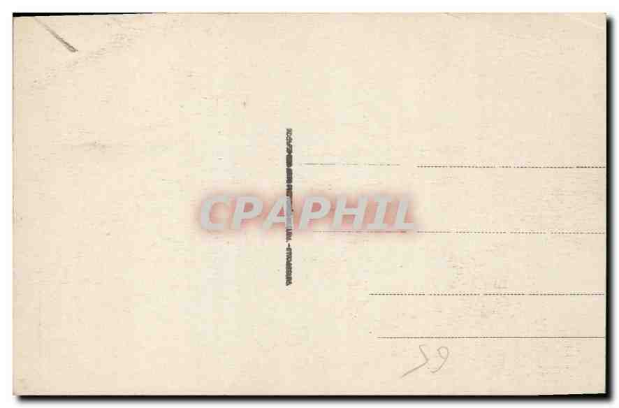 CPA Souvenir de Lourdes  — Verso