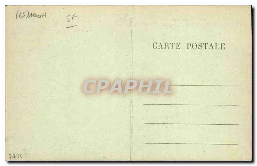 Luz-Sauveur — Église des Templiers — Les Pyrénées, n°196 — Rückseite