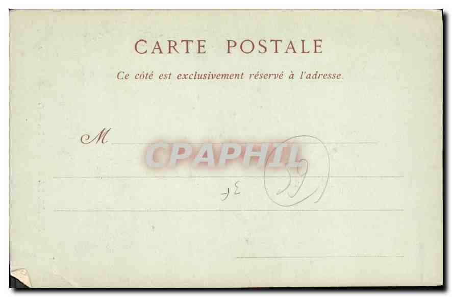 CPA Environs de Cauterets le Pont d'Espagne  — Rückseite