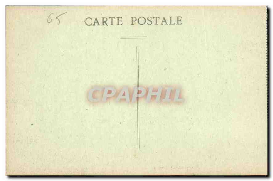 CPA Les Pyrenees Lourdes XI station du Calvaire  — Verso