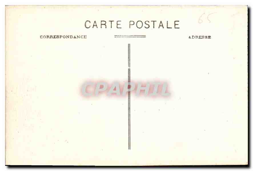 CPA Les Pyrenees Lourdes la Grotte  — Verso