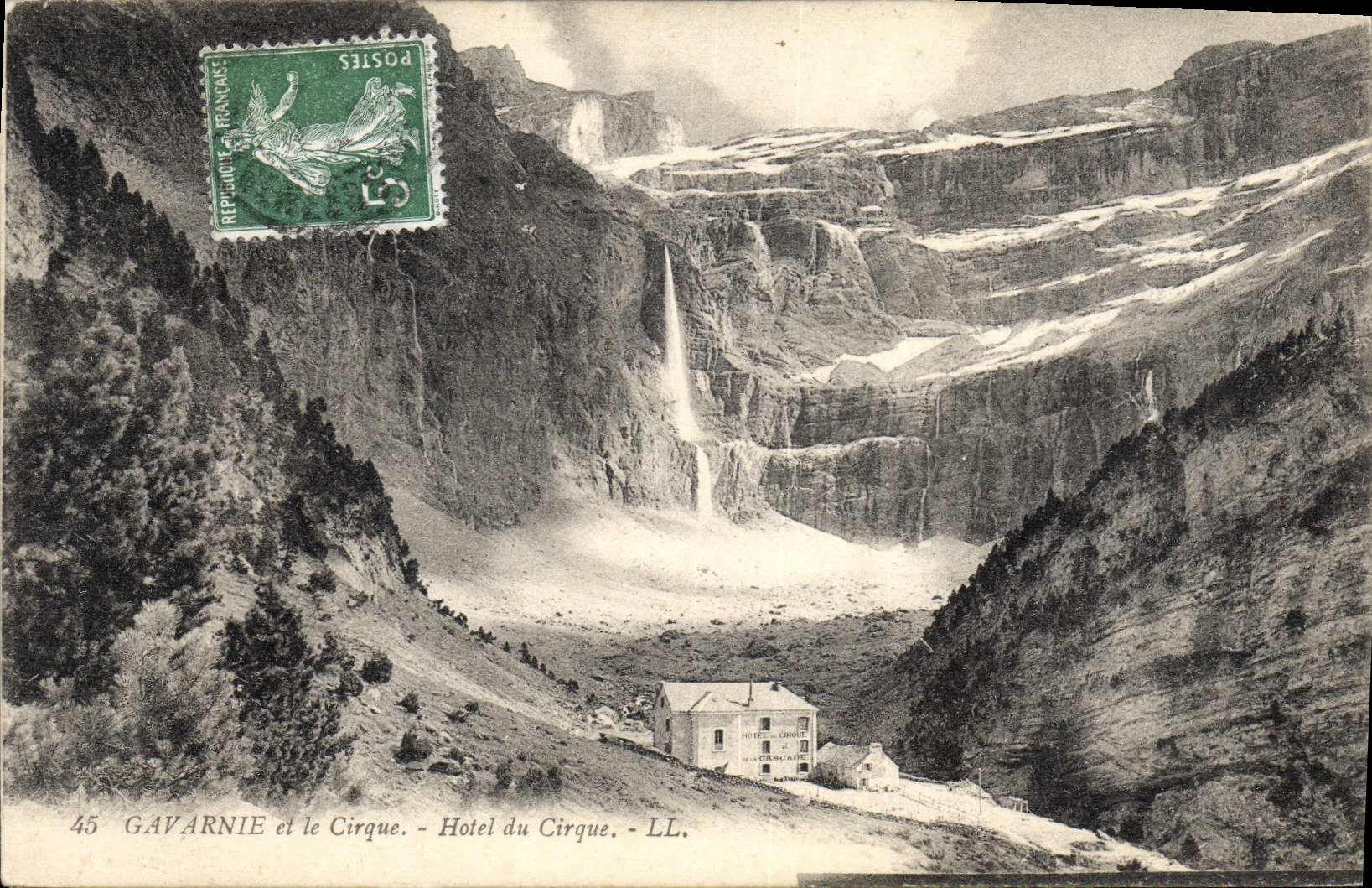 CPA Gavarnie et le Cirque Hotel du Cirque 