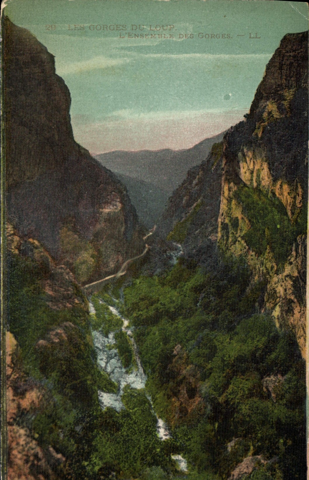 Les Gorges du Loup — L'ensemble des gorges — LL