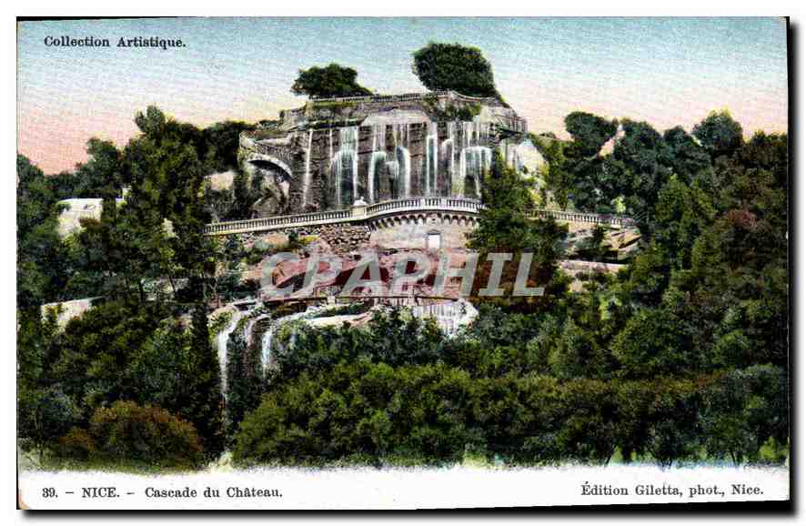 CPA Nice Cascade du Chateau 