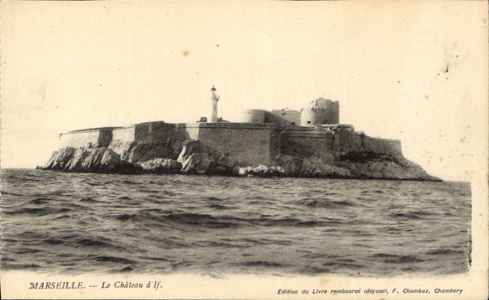 CPA Marseille Le Chateau d'If 