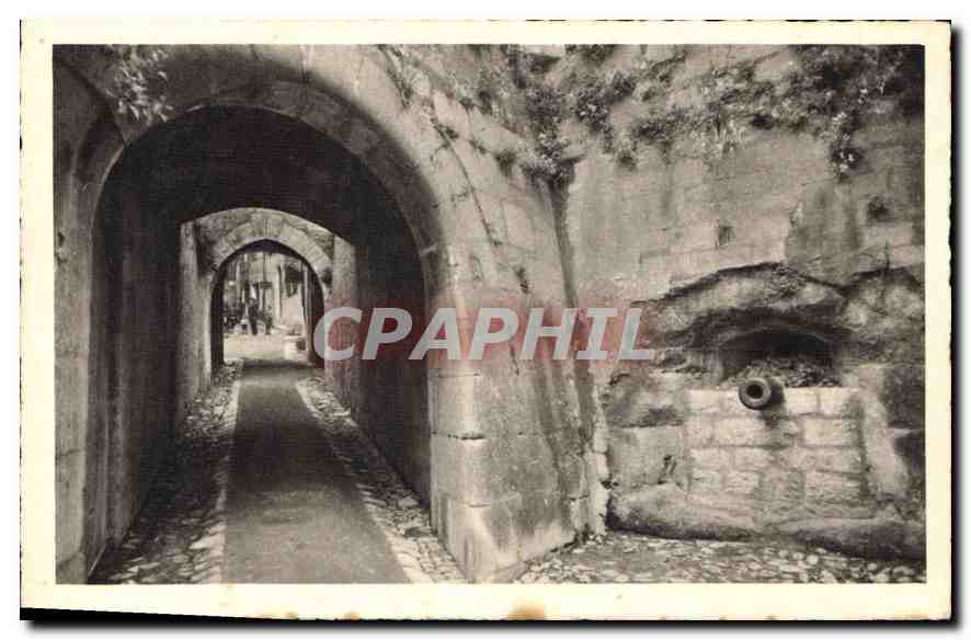 CPA St Paul La Porte sous les remparts et le Canon 