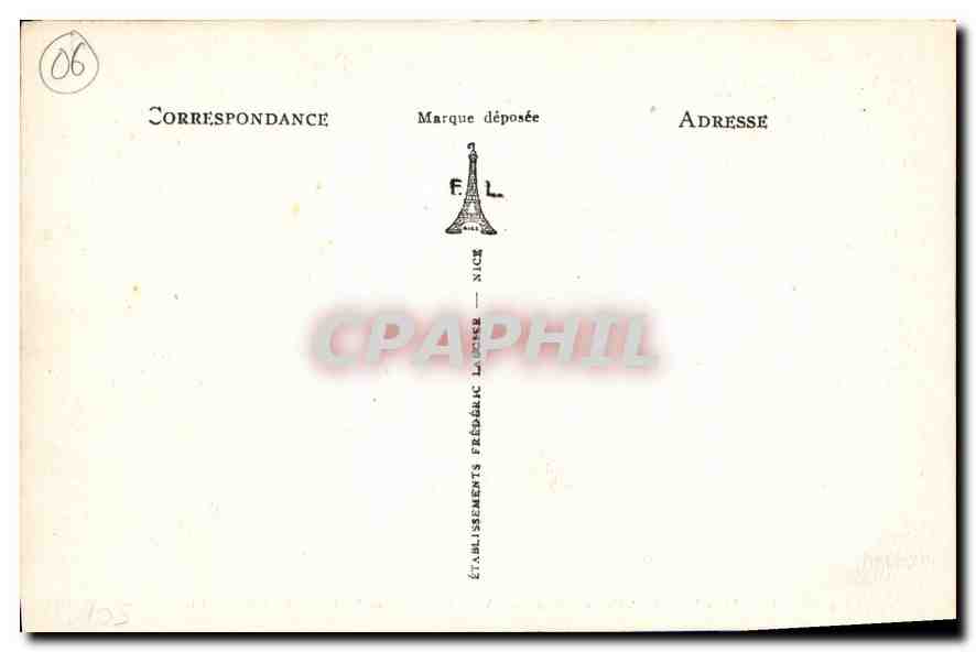 Beuil (A.M.) — Vue générale et la Piste de Ski — FL — Achterkant