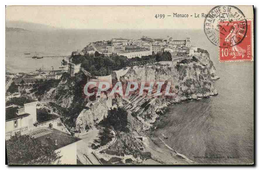 CPA Le Rocher La Ville 