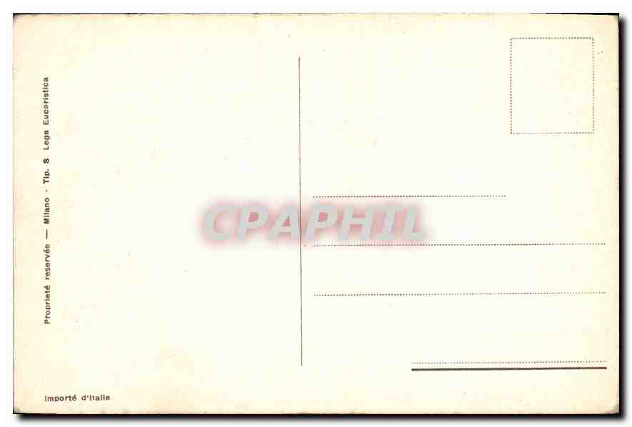 CPA N D de Betharram et le B Michel Garicoits  — Rückseite
