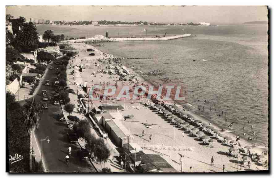 CPA La Cote d'Azur Cannes La Plage du 