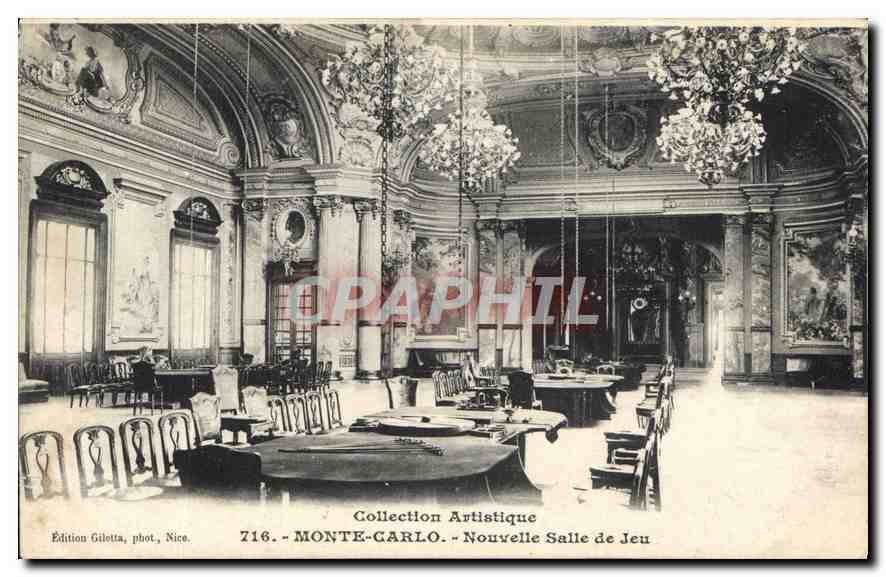 CPA Monte Carlo Nouvelle Salle de Jeu 