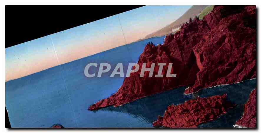 CPA La Cote d'Azur le Corniche d'Or Saint Raphael 