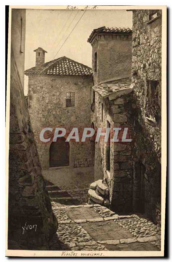 Eze (A.M.) - Vieille maison — Édition d'Art YVON, 14, Rue de Bretagne