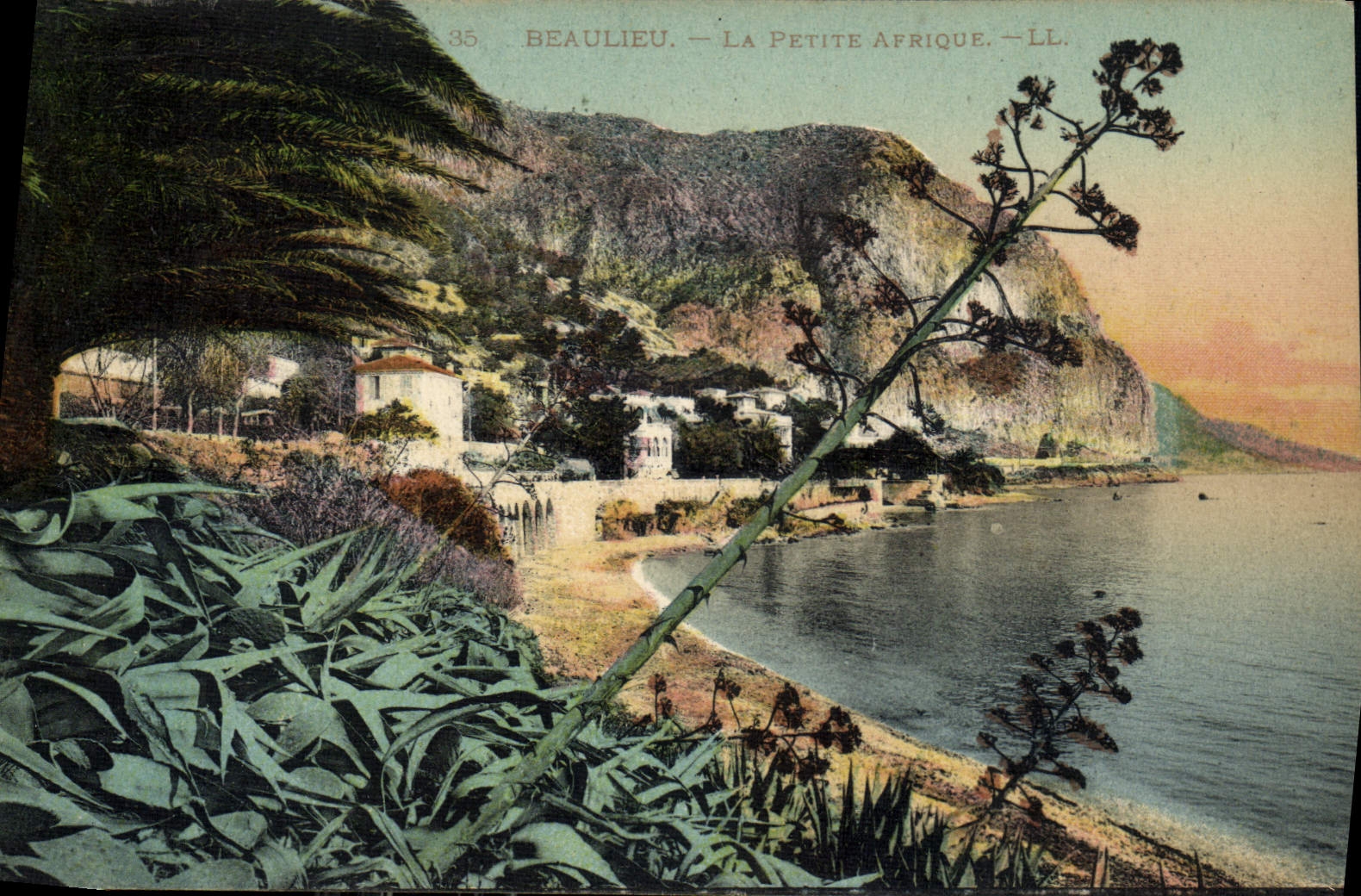 CPA Beaulieu la Petite Afrique 