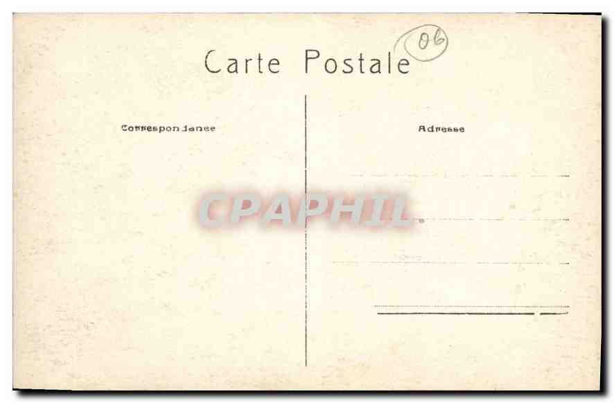 CPA Cote d'Azur Monaco Palais du Prince  — Back