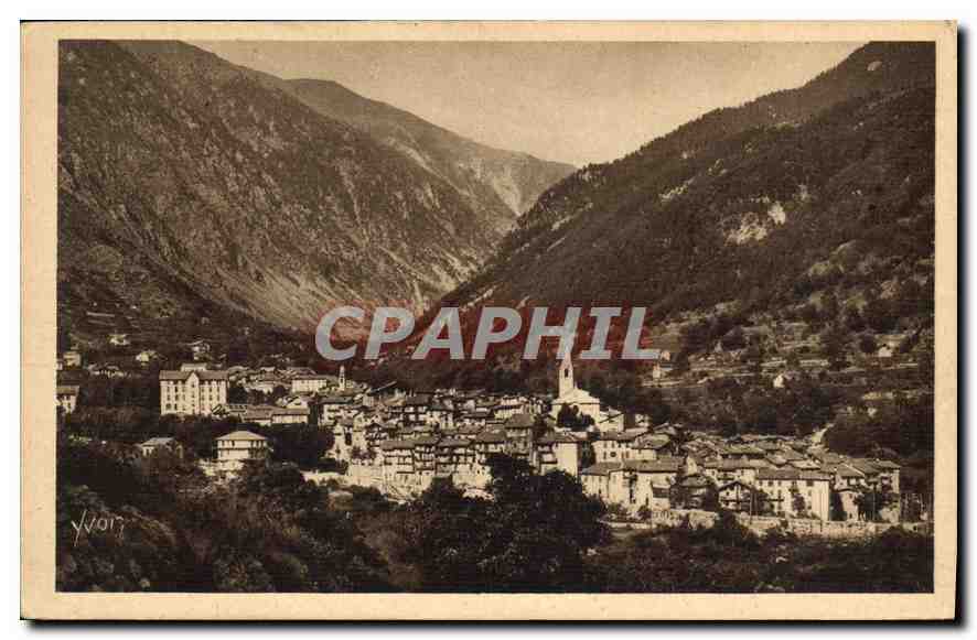 CPA La Douce France Cote d'Azur St Martin Vesubie Alpes Maritimes vue generale 