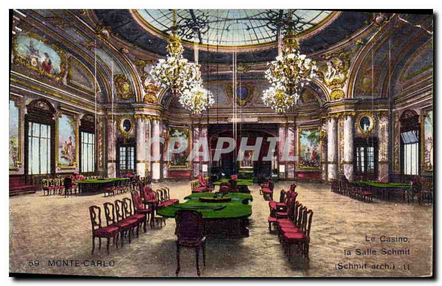 Monte Carlo — Casino Hall — Schmit arch.