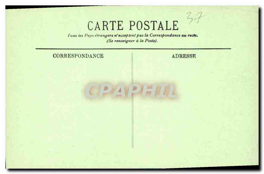 CPA Montresor L'Eglise Petite Porte laterale  — Rückseite