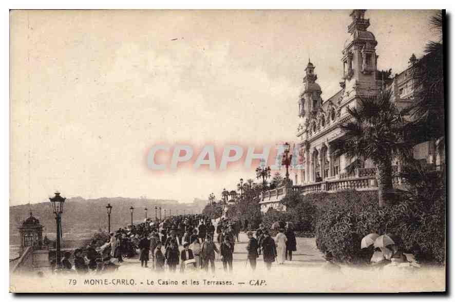 Monaco - Le Casino et les Terrasses — CAP. — n°79