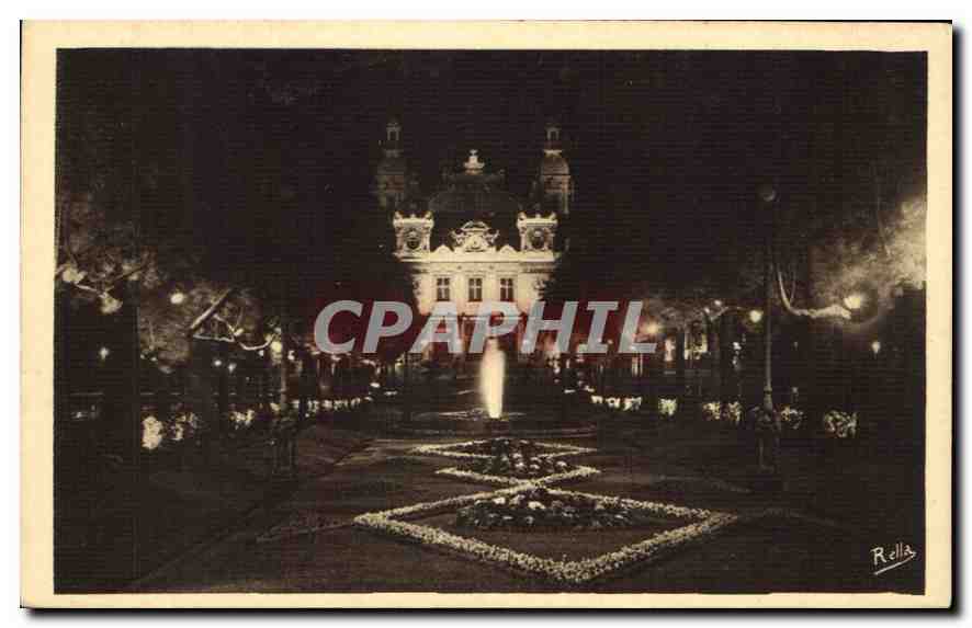 Monte-Carlo — Le Casino et les Jardins — Collection Bella 'La Côte d'Azur'