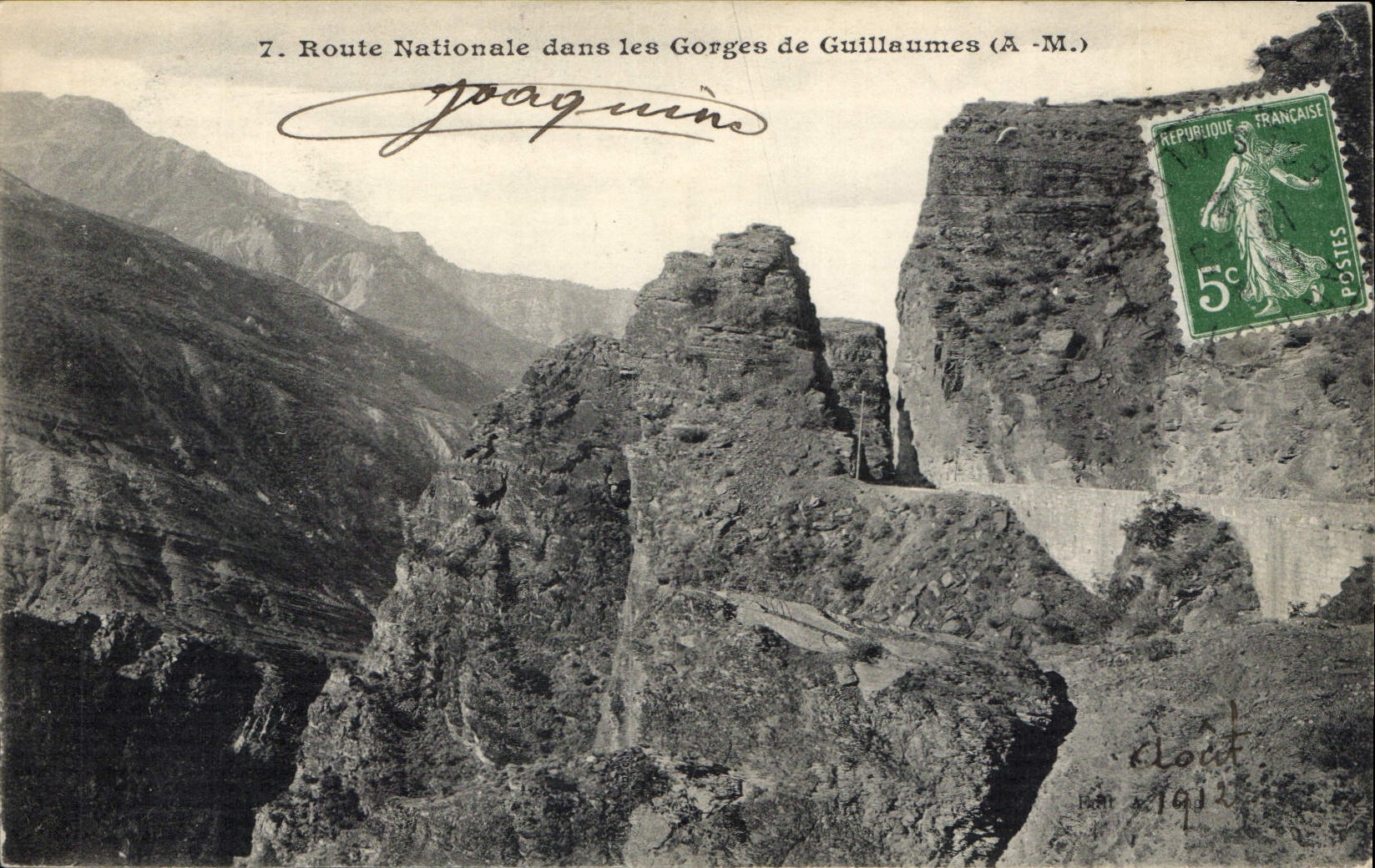 Gorges de Guillaume — Route Nationale — Joaquin
