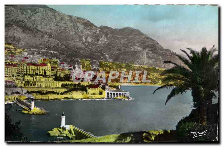 CPA La Principaute de Monaco Monre Carlo vu de Monaco 