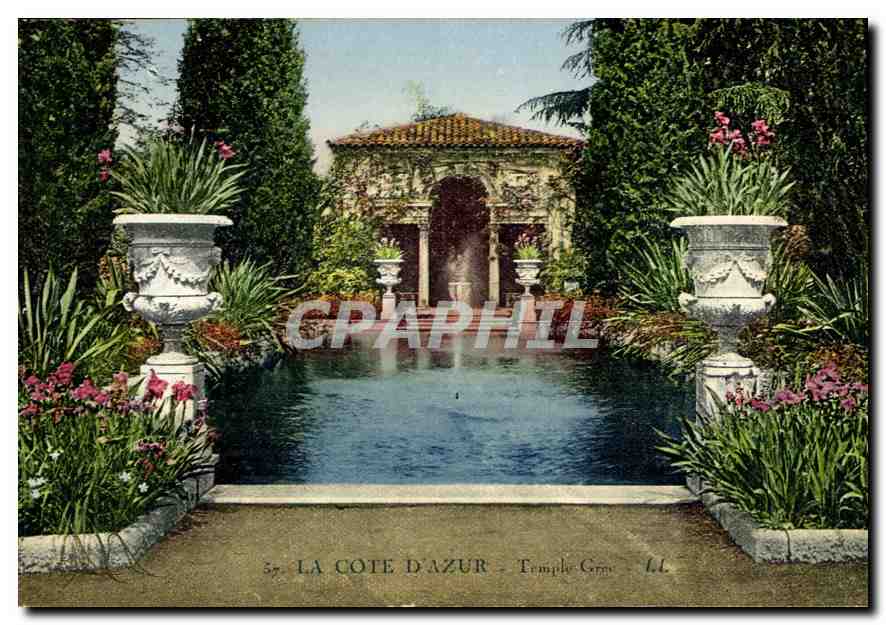 CPA La Cote d'Azur Temple 
