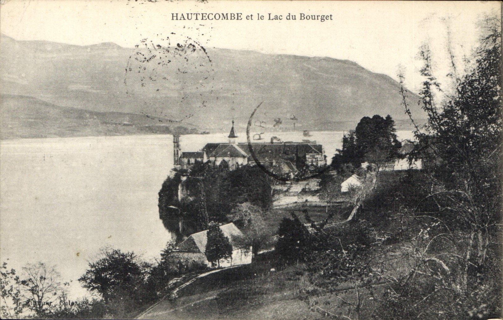 CPA Hautecombe et le Lac du Bourget 