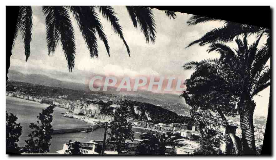 CPA Nice Vue prise du Mont Boron 