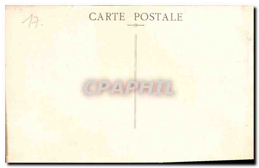 CPA La Rochelle L'Hotel de Ville  — Rückseite