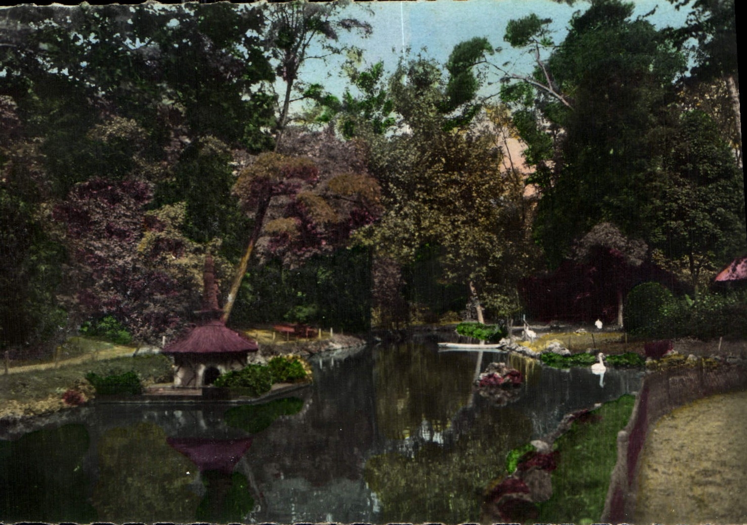 La Rochelle - Le Parc - Bassin aux Cygnes — Éditions O. P. - Paris, n°12