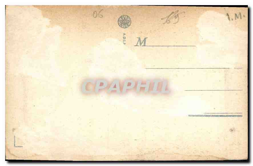 Villefranche-sur-Mer — La Citadelle, partie sud — éditeur CPAPHIL, n° 10 — Rückseite