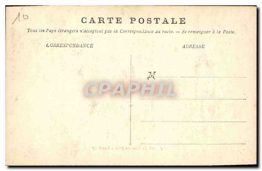CPA La dent du Nivolet pres Chambery  — Rückseite