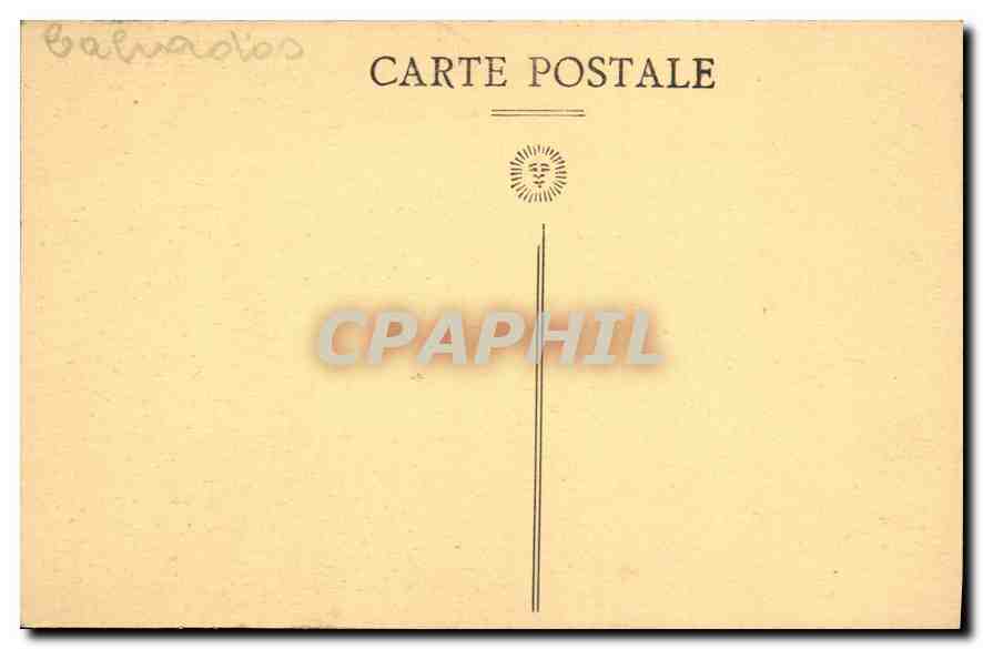 CPA Caen Abbaye aux Hommes et — Rückseite